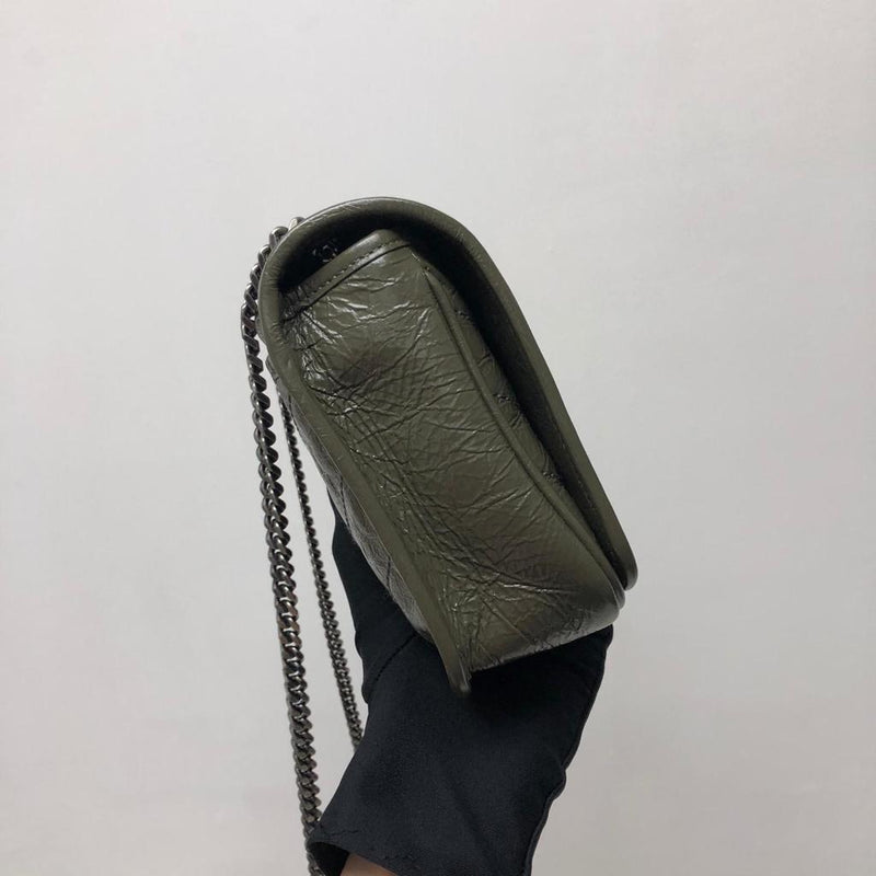 Military Olive Niki Crossbody Bag