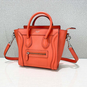 Nano Luggage Tote in Coral