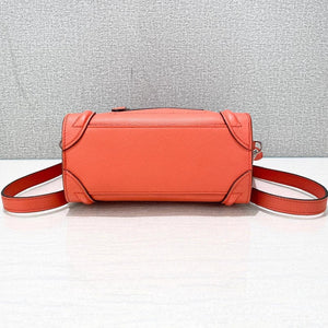 Nano Luggage Tote in Coral