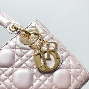 Mini Lady Dior Bag Pearl Pink
