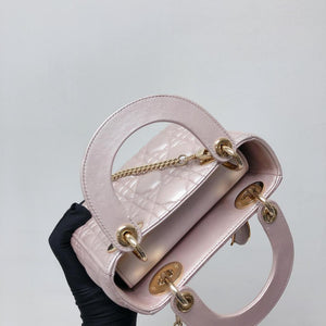 Mini Lady Dior Bag Pearl Pink