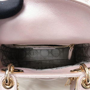 Mini Lady Dior Bag Pearl Pink