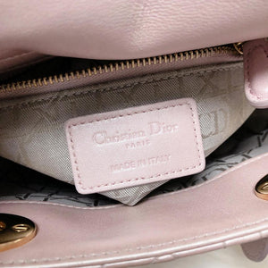 Mini Lady Dior Bag Pearl Pink