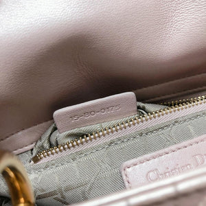 Mini Lady Dior Bag Pearl Pink