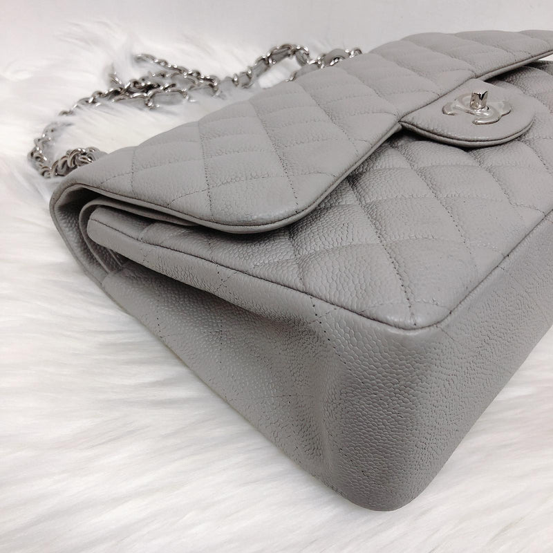 Classic Double Flap Jumbo Grey