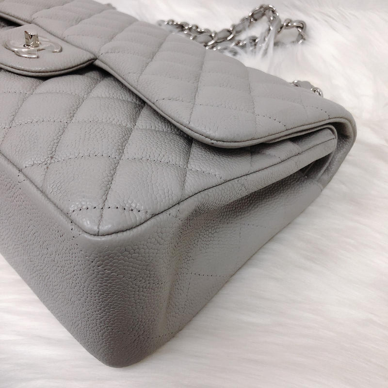 Classic Double Flap Jumbo Grey