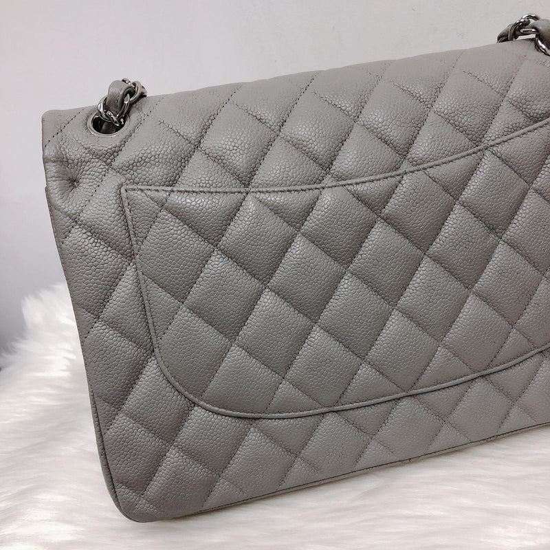 Classic Double Flap Jumbo Grey