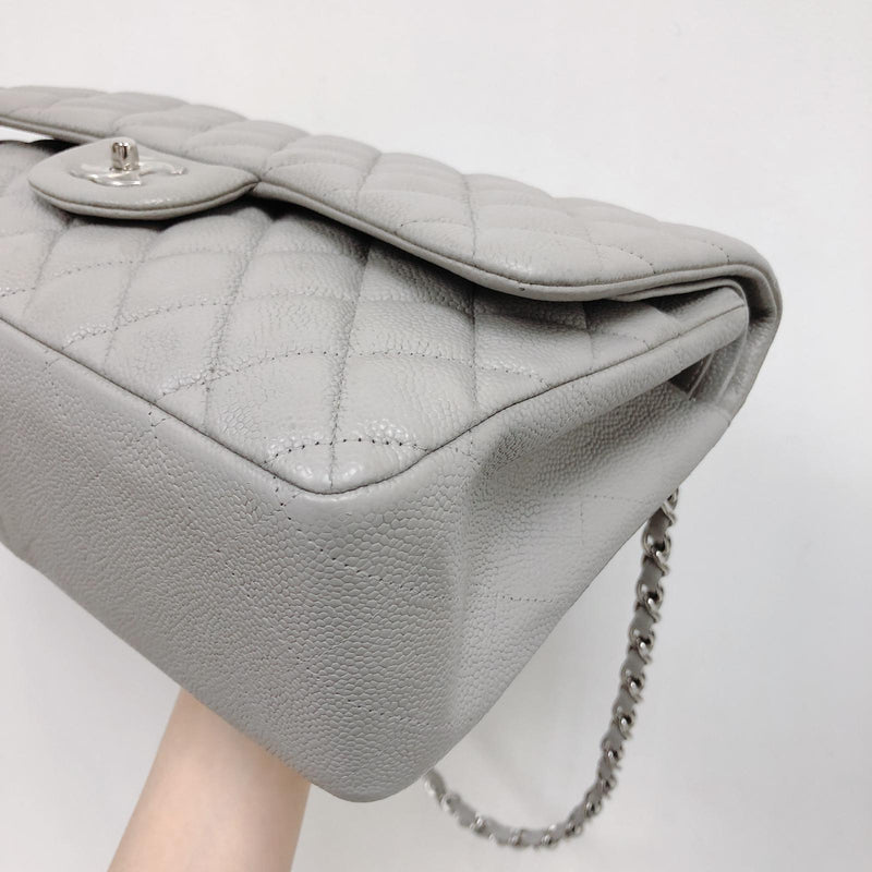 Classic Double Flap Jumbo Grey