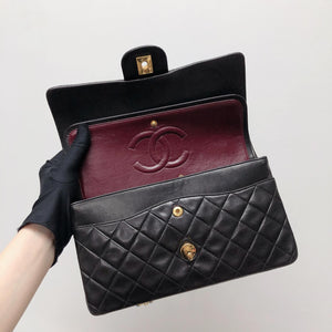 Classic Double Flap Medium Vintage Black