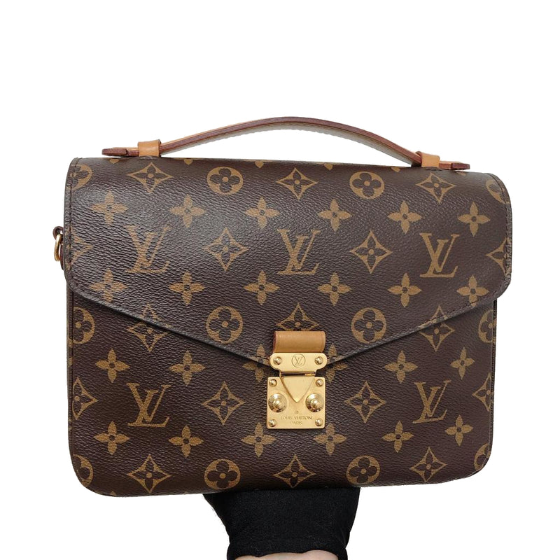 Pochette Metis Leather Monogram