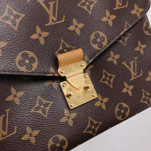 Pochette Metis Leather Monogram