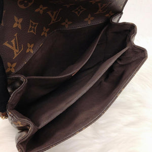 Pochette Metis Leather Monogram