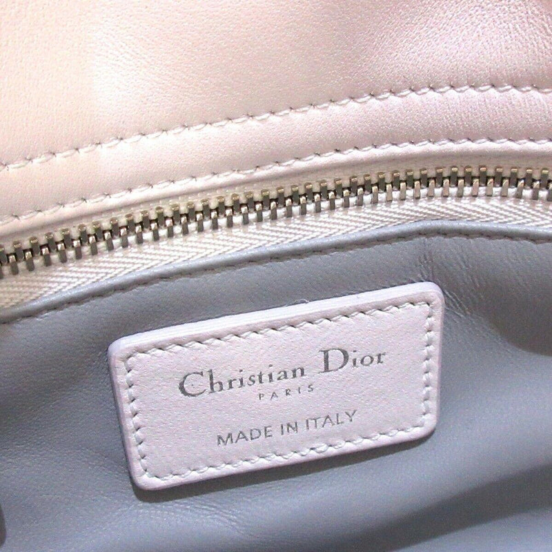 Mini Lady Dior Lambskin Bag Pale Pink