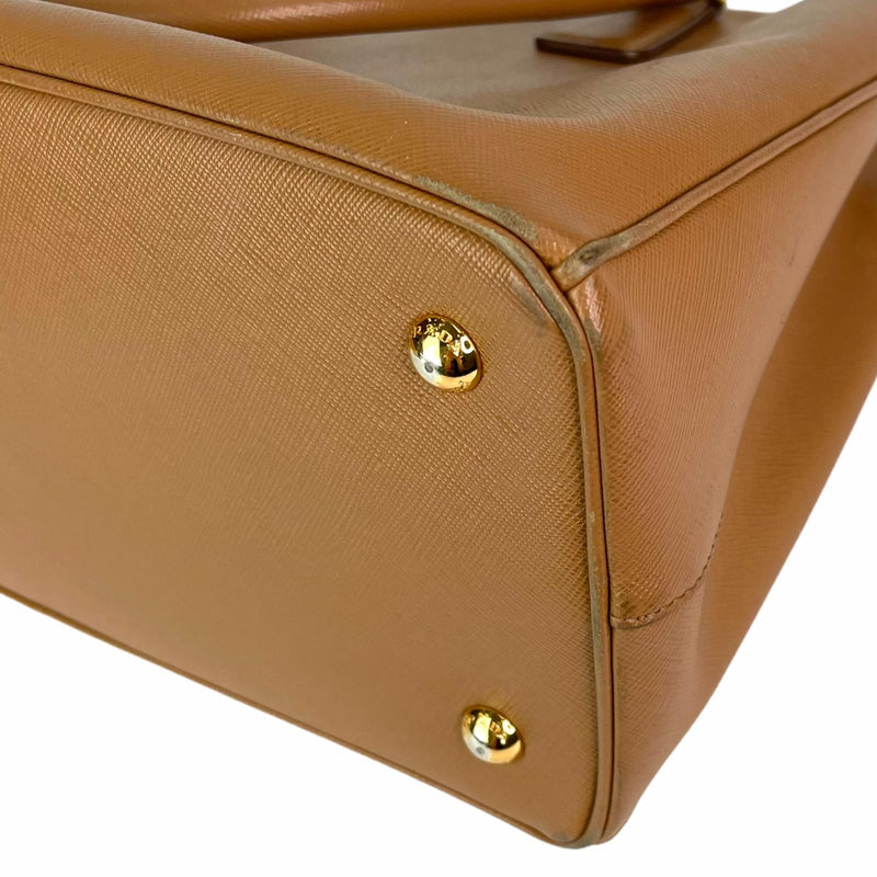 Saffiano Small Bag Caramel