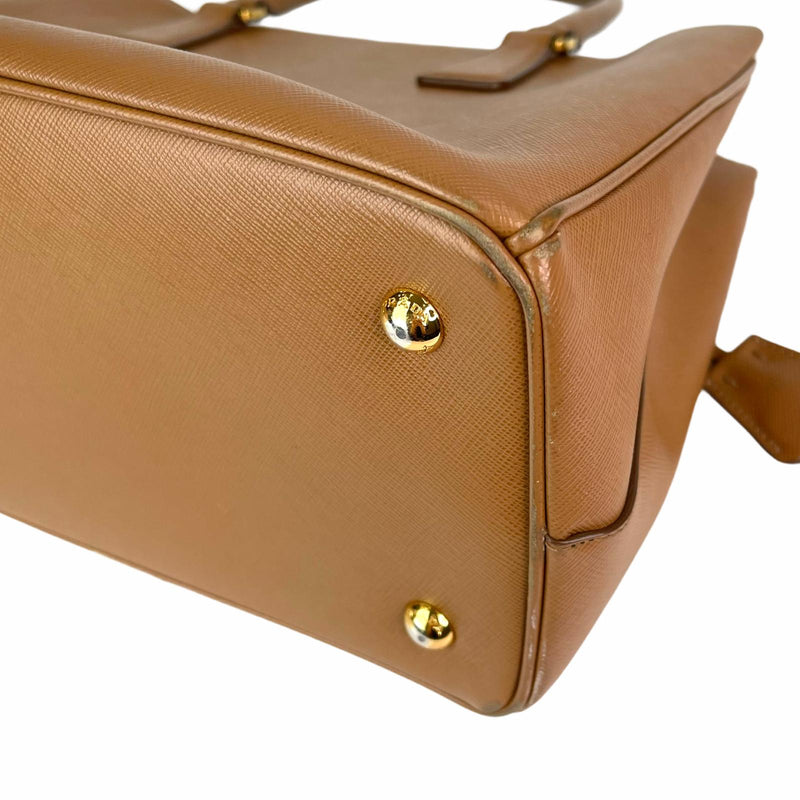 Saffiano Small Bag Caramel