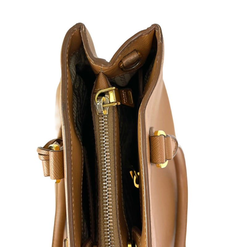 Saffiano Small Bag Caramel