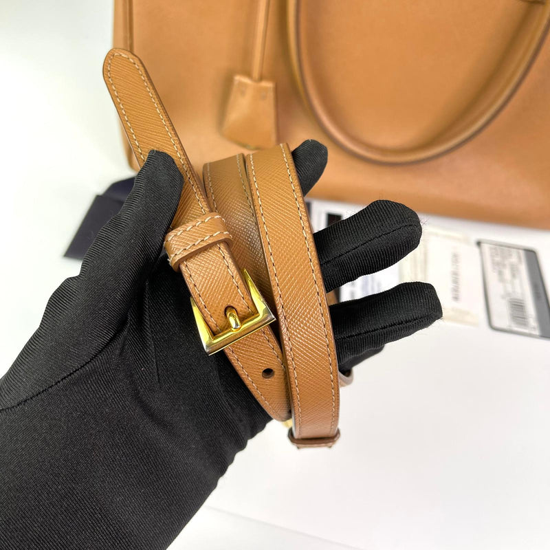 Saffiano Small Bag Caramel
