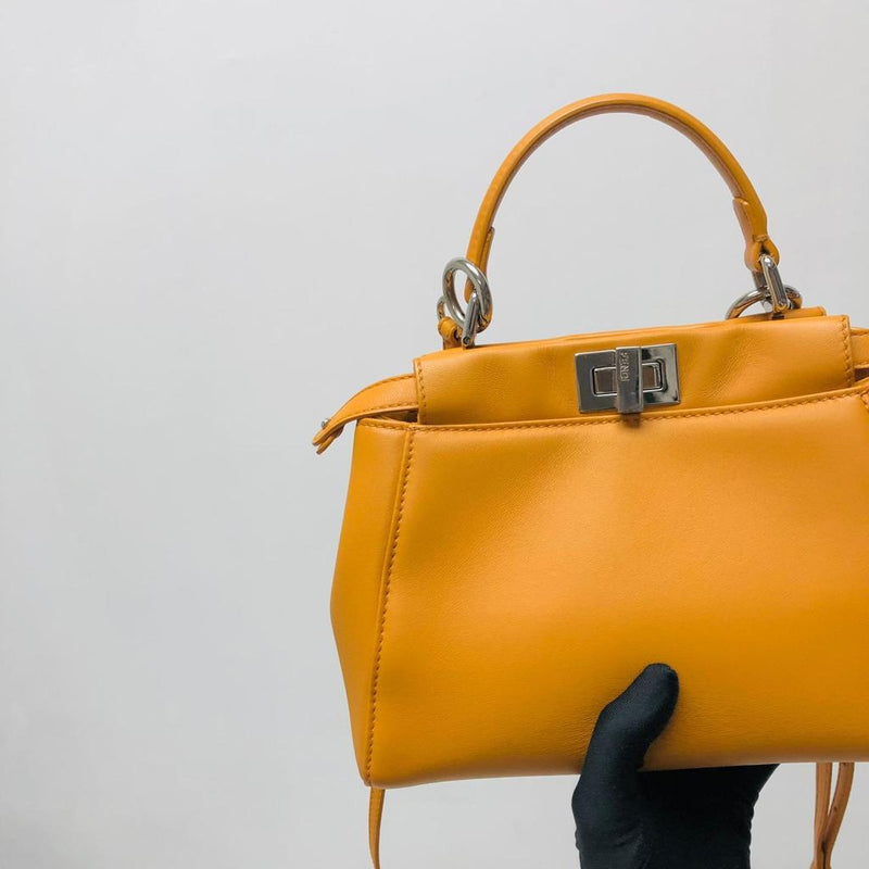 Peekaboo Bag Yellow