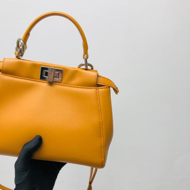 Peekaboo Bag Yellow