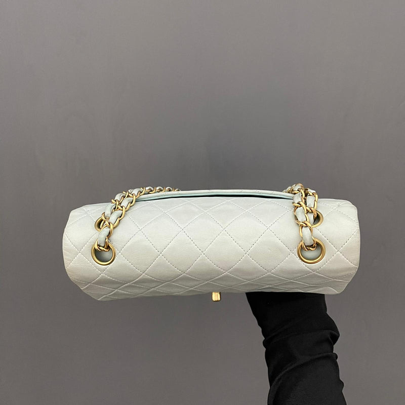 Small Classic Flap Bag Pastel Blue/Green