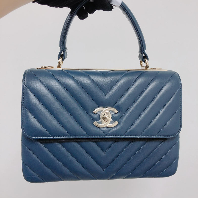 Chanel small CC You black grained calfskin GHW