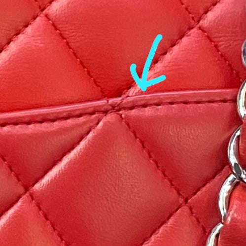 Classic Double Flap M/L Red