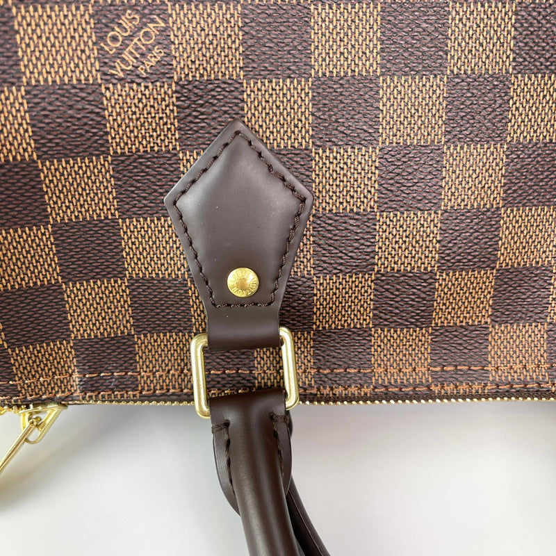 Louis Vuitton Speedy 30 Bandoulière Dark brown ref.144604 - Joli