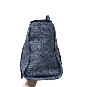 Canvas Deauville Large Shopping Tote Bag