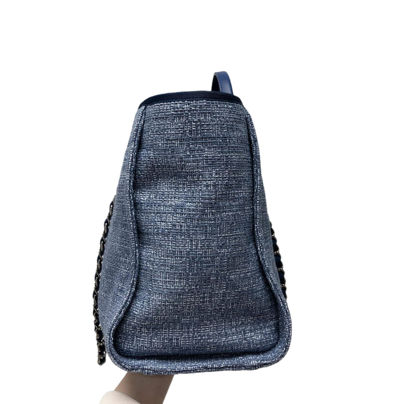 Canvas Deauville Large Shopping Tote Bag