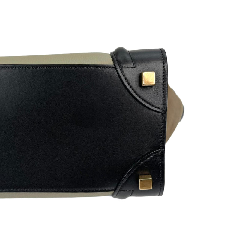 Celine Tri-Colored Leather Envelope Wallet on Chain Bag