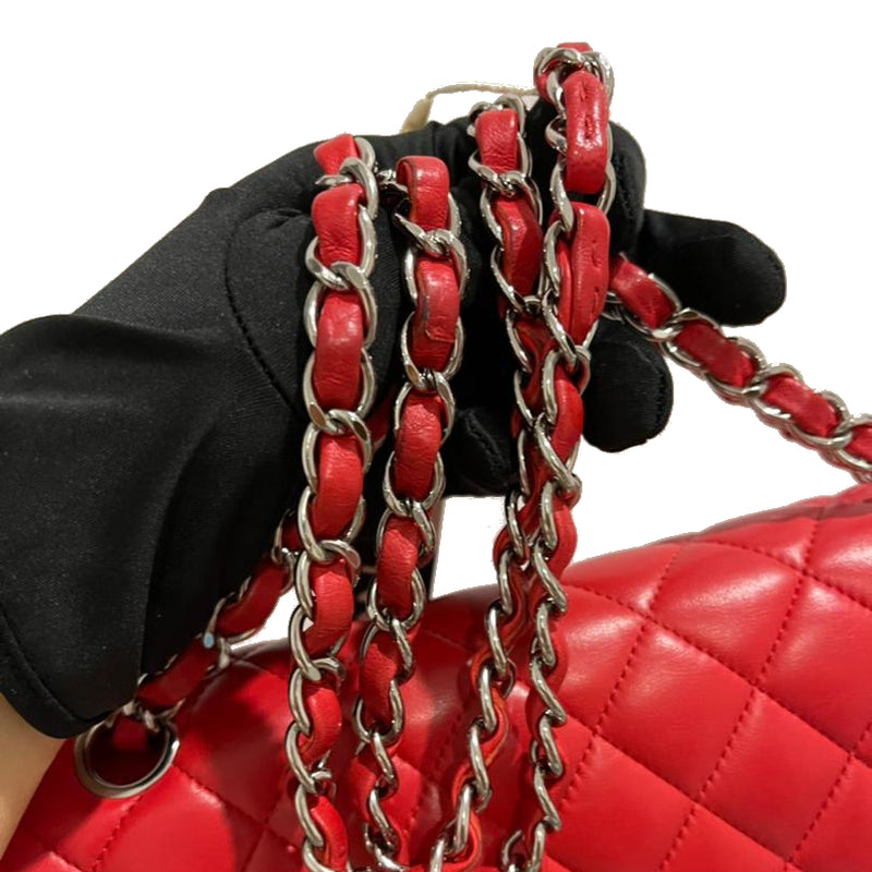 Classic Double Flap M/L Red