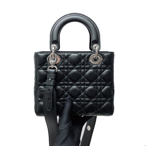 My Lady Dior Bag Black SHW