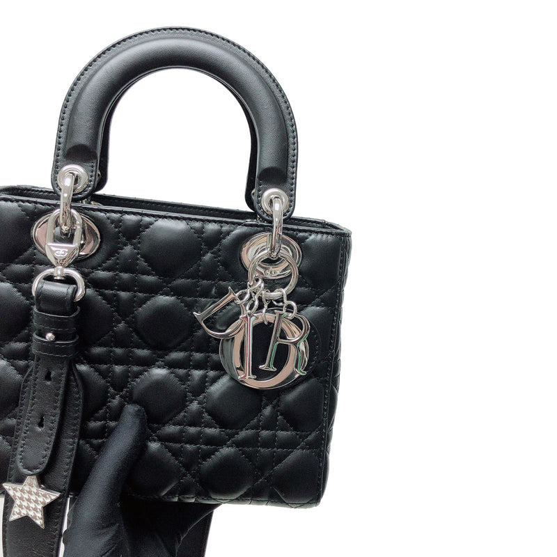 My Lady Dior Bag Black SHW