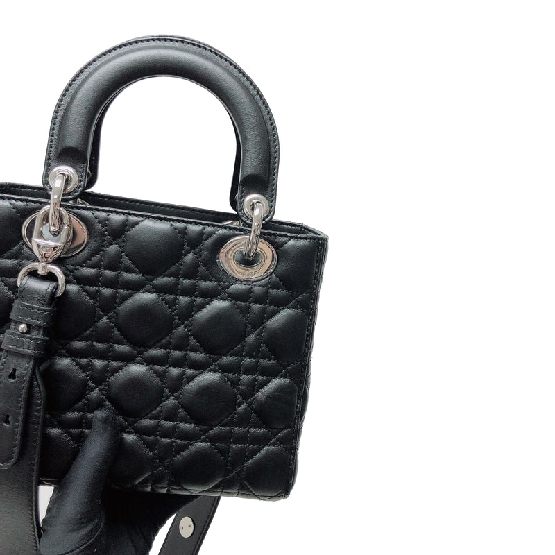 My Lady Dior Bag Black SHW