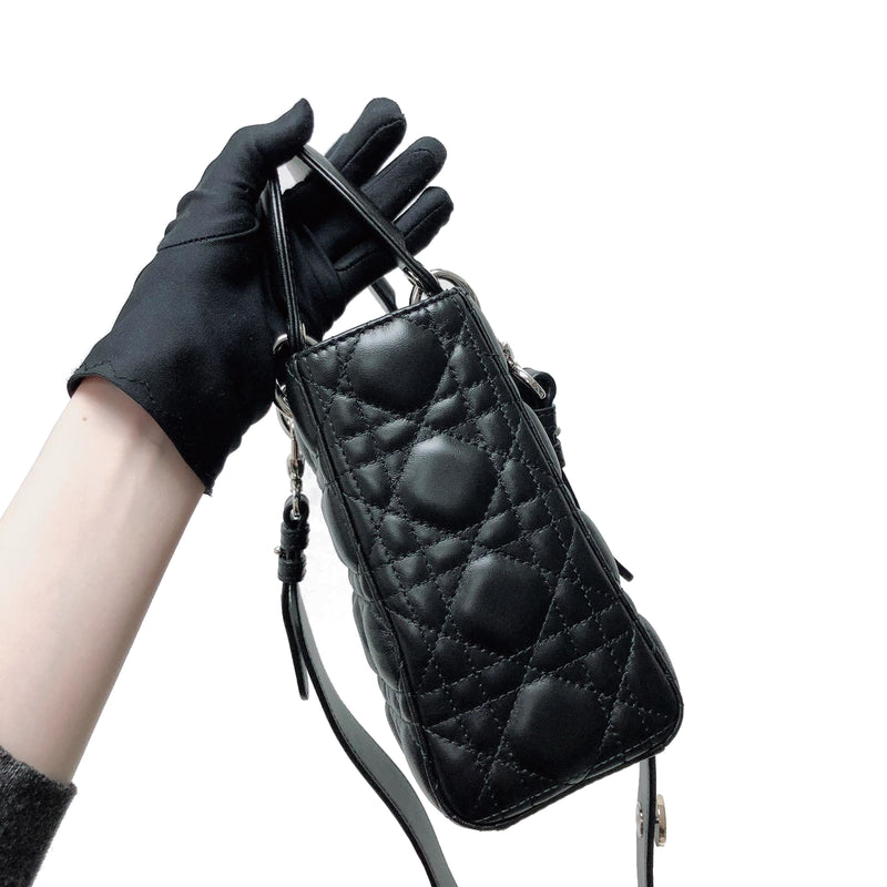 My Lady Dior Bag Black SHW