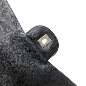 Classic Jumbo Single Flap Black SHW