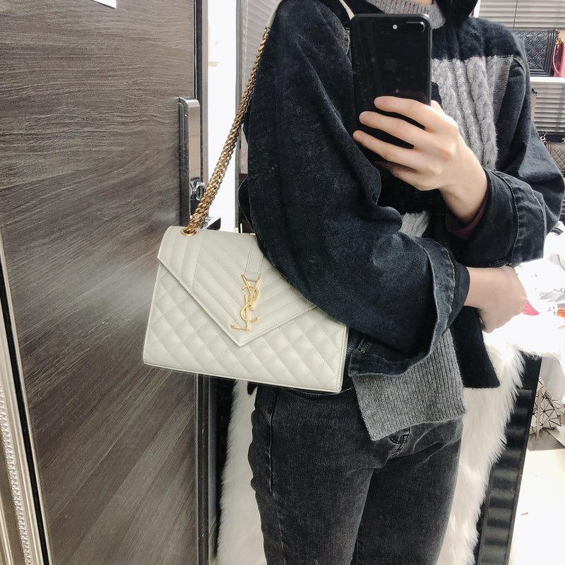 Medium Envelope White GHW | Bag Religion