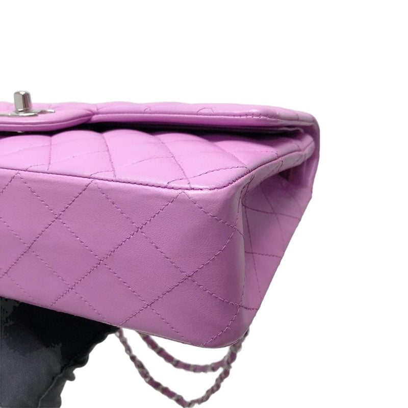 Classic Double Flap Medium Bag Pink SHW