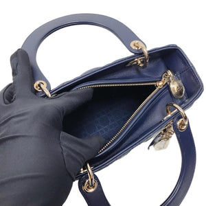 Lady Dior Medium in Blue with LGHW