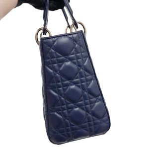 Lady Dior Medium in Blue with LGHW