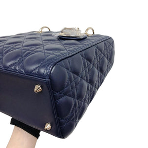Lady Dior Medium in Blue with LGHW