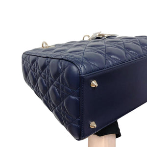 Lady Dior Medium in Blue with LGHW