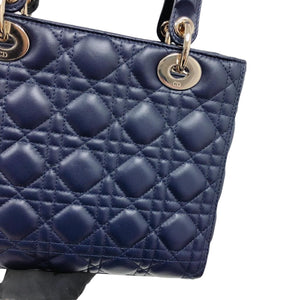 Lady Dior Medium in Blue with LGHW