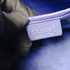 Leather Nano Luggage Tote Blue