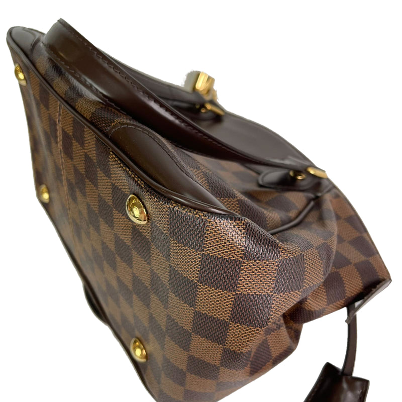 Louis Vuitton Verona PM Damier Ebene Canvas Handbag