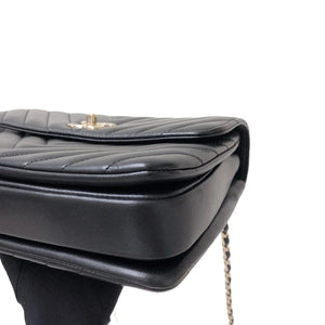 Small Trendy CC Lambskin Black