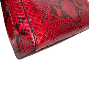 Peekaboo Mini Python-Skin in Red with GHW