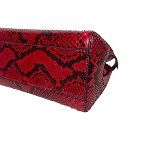 Peekaboo Mini Python-Skin in Red with GHW