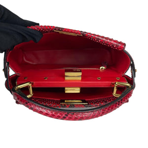 Peekaboo Mini Python-Skin in Red with GHW