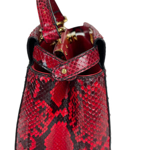 Peekaboo Mini Python-Skin in Red with GHW